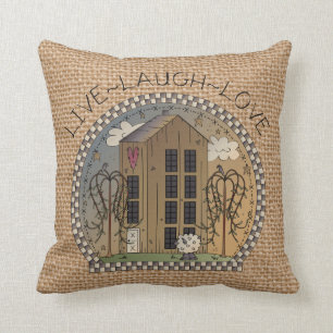 Country House Inspiration Imitate Einfaltspinsel Kissen