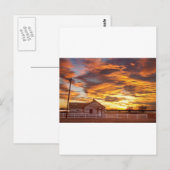 Country House Sunset Longmont Colorado Boulder Cou Postkarte (Vorne/Hinten)