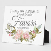 Country Hübsch Pink Roses Bouquet Favoriten Fotoplatte (Seite)