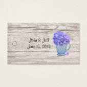 Country Hydrangea Hang Tag (Vorderseite)