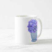 Country Hydrangea-Tasse Kaffeetasse (VorderseiteRechts)