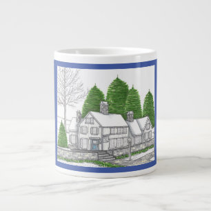 Country Inn Winter Soltice Jumbo Tasse mit Blue