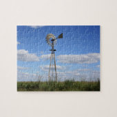 Country Kansas Windmill Puzzle (Horizontal)