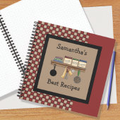 Country Karo Rezept SpiralNotebook Notizbuch
