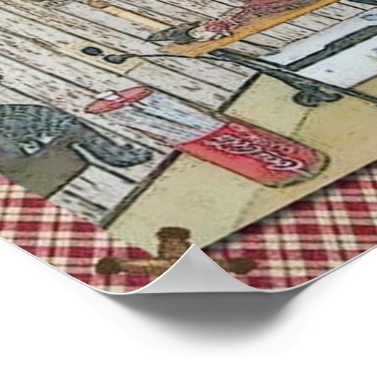 Country Kitchen Poster (Ecke)