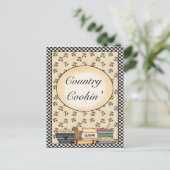 Country Kitchen Rezept Karten (Stehend Vorderseite)