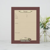 Country Kitchen ・ Rezeptblätter (Stehend Vorderseite)