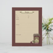 Country Kitchen ・ Rezeptblätter (Stehend Vorderseite)