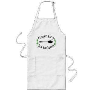 Country Kitchen Zuhause Cook Geschenk Lange Schürze