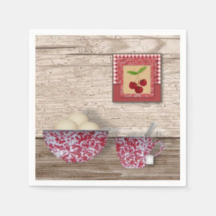 Country Kitepapier Napkins Serviette