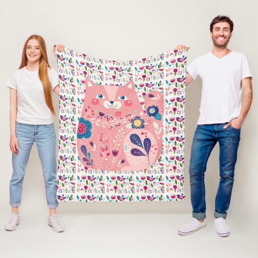 Country Kitty Fleecedecke (Beispiel)