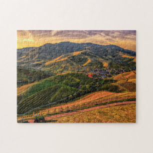 Country Landschaftlich Puzzles Mountain Art Comple