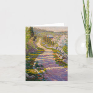 Country Lane von Newell Convers Wyeth Dankeskarte