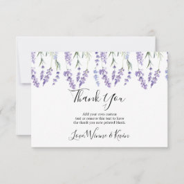 Country Lavendel danke Ihnen Karten