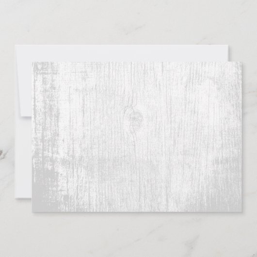 Country Lavender Floral Mason Jar Brautparty Einladung (Rückseite)