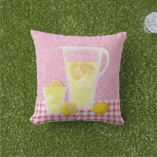 Country Lemonade Outdoor Pillow Kissen