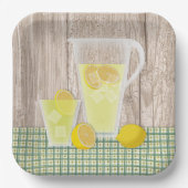 Country Lemonade Pappteller (Vorderseite)