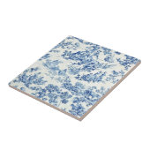 Country Life Keramik Tile mit blauweißem Design Fliese (Seite)