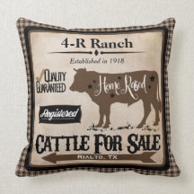 Country Life Ranch Personalisierte Pillow