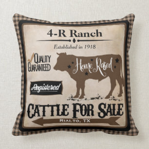 Country Life Ranch Personalisierte Pillow Kissen
