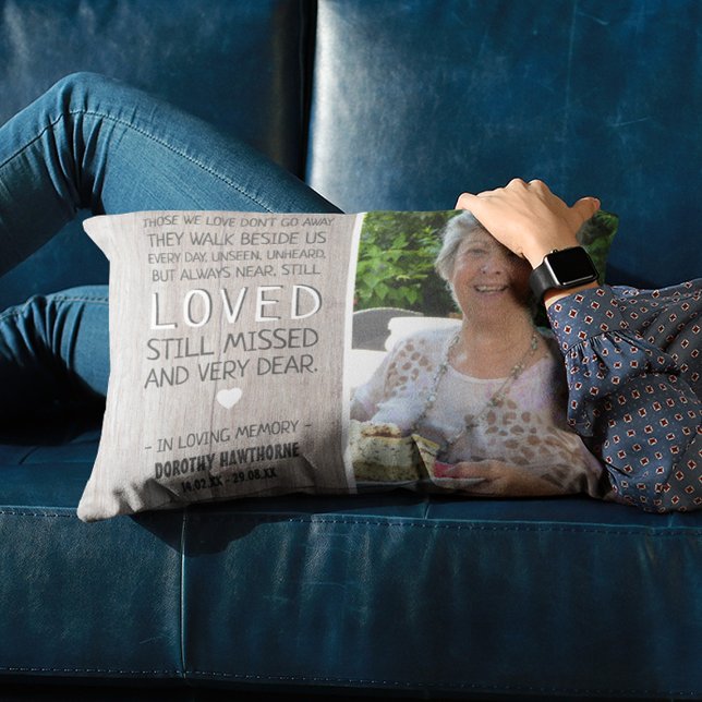 Country Light Rustic Wood Foto von Memorial | Dekokissen (Von Creator hochgeladen)