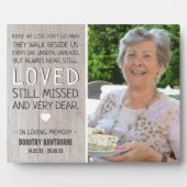 Country Light Rustic Wood Foto von Memorial | Fotoplatte (Vorderseite)