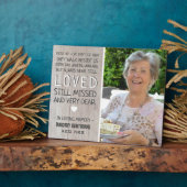 Country Light Rustic Wood Foto von Memorial | Fotoplatte (Seite)