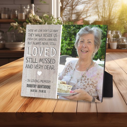 Country Light Rustic Wood Foto von Memorial | Fotoplatte