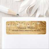 Country Lights Adressetikett klein (Insitu)