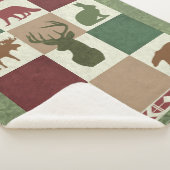 Country Lodge Animal Blanket Sherpadecke (3/4)