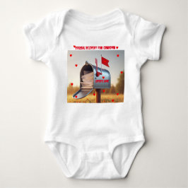 Country Mailbox Special Delivery for Grandma Baby Strampler