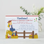 Country Mama Einladung (Stehend Vorderseite)