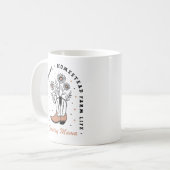 Country Mama Hausmädchen Hausmeister Landleben Zit Kaffeetasse (Vorderseite Links)