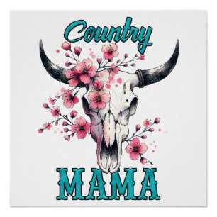 Country Mama Poster