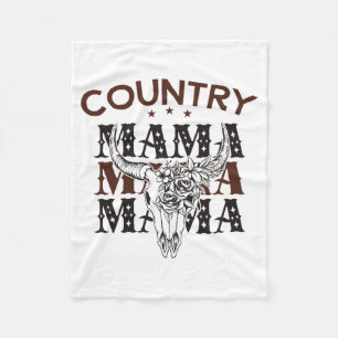 Country Mama Western Mama Fleecedecke