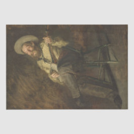 Country Man, der spielt Banjo und singt Seidenpapier