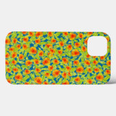 Country Marigolds auf Blue Case Mate iPad (Rückseite (Horizontal))