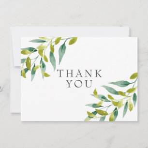 Country Meadow Greenery Vielen Dank Dankeskarte