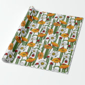 Country Meadow of Daisies and Ladybirds Bold Geschenkpapier (Ungerollt)