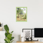 Country Meadow Wisdom drucken Poster (Heimbüro)