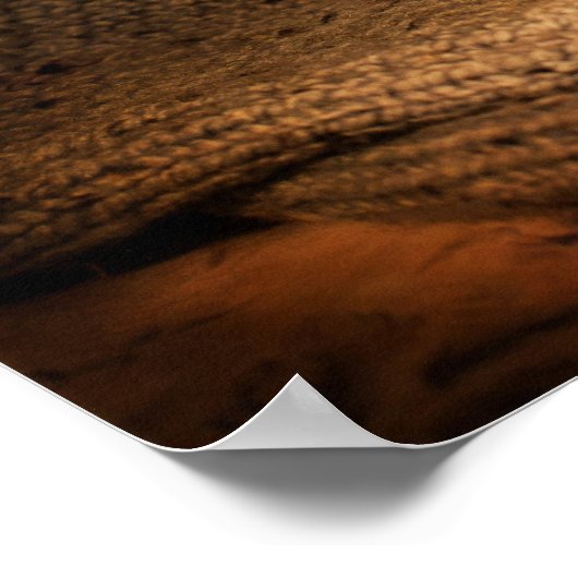 Country-Morgenkaffee Poster (Ecke)