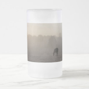 Country Morning Mattiert Glass Biere Tasse