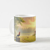 Country Morning Scene Kaffeetasse (Vorderseite Links)
