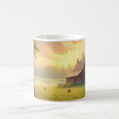 Country Morning Scene Kaffeetasse (Mittel)