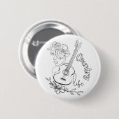 Country Music Button (Vorne & Hinten)