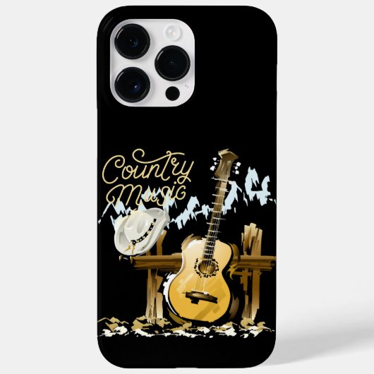Country Music Case-Mate iPhone Hülle (Rückseite)