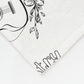 Country Music Fleecedecke (Ecke)