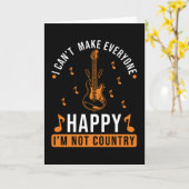 Country Music Funny Sprichwort Karte (Gelbe Blume)