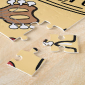 Country Music Gitarre Cactus Pattern Puzzle (Seite)