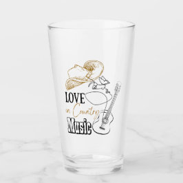 Country Music Glas